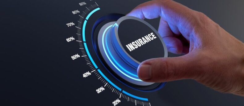 Turning up the dial on car insurance, concept of increased protection - cheap car insurance in Georgia.