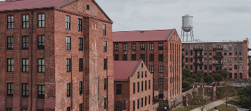 Historic Mills in Uptown Columbus - cheap car insurance in Georgia.