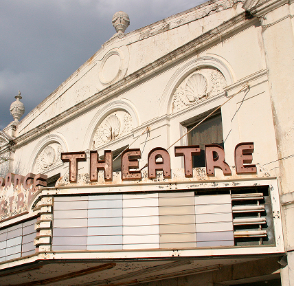 Old Forgotten Theater - cheap car insurance in Georgia.