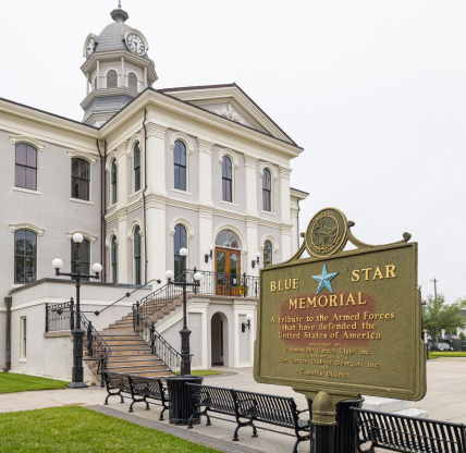 Thomasville, Georgia, USA - April 16, 2022: The Thomas County Courthouse